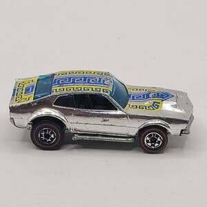 Hot Wheels Redline Mighty Maverick 1969/1976 Super Chrome - Made In Hong Kong